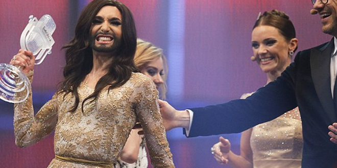 Austrian Drag Queen Conchita Wurst Wins Eurovision 2014!